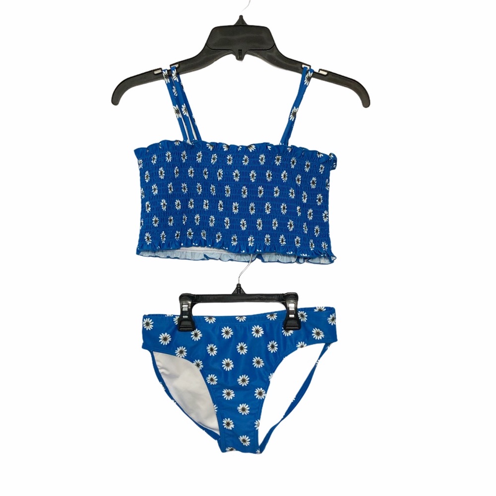 Tucker + Tate Smocked Two-Piece Swimsuit, Sz 16